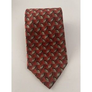 Ermenegildo Zegna 100% Silk Tie Necktie Patterned Coltherie Phoenix